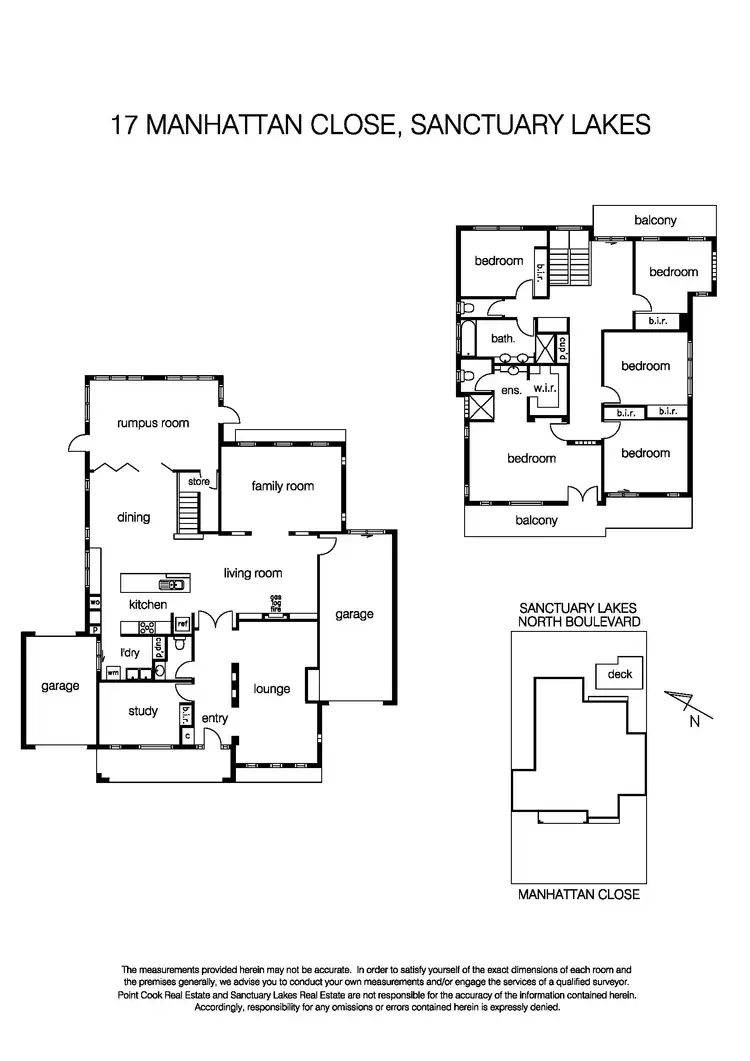 Floorplan of Homely house listing, 17 Manhattan Close, Sanctuary Lakes VIC 3030