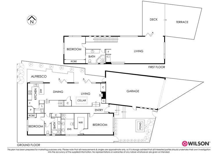 Floorplan of Homely house listing, 8 Foster Avenue, St Kilda VIC 3182