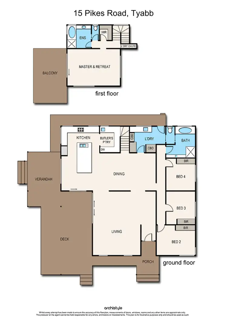 Floorplan of Homely rural property listing, 15 Pikes Road, Tyabb VIC 3913