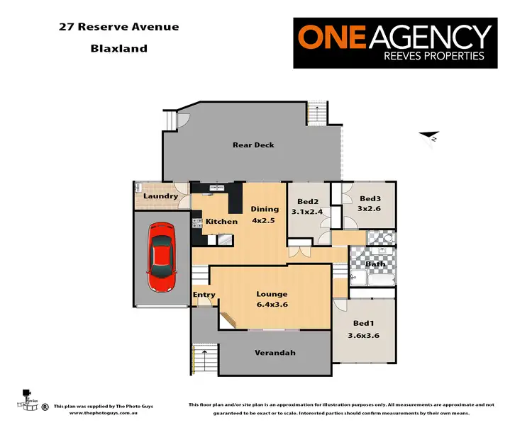 Floorplan of Homely house listing, 27 Reserve Avenue, Blaxland NSW 2774