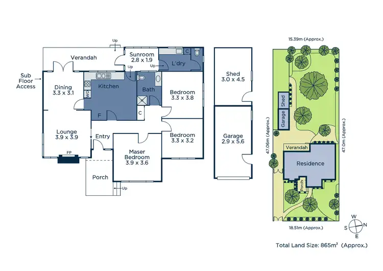 Floorplan of Homely house listing, 146 Surrey Road, Blackburn VIC 3130