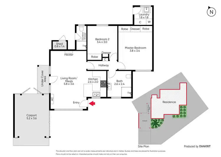 Floorplan of Homely unit listing, 3/5 Gould Street, Frankston VIC 3199