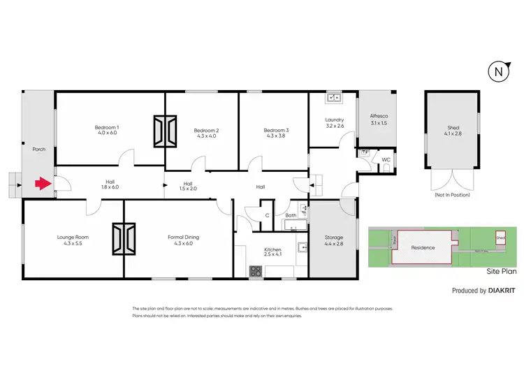 Floorplan of Homely house listing, 83 Westgarth Street, Northcote VIC 3070