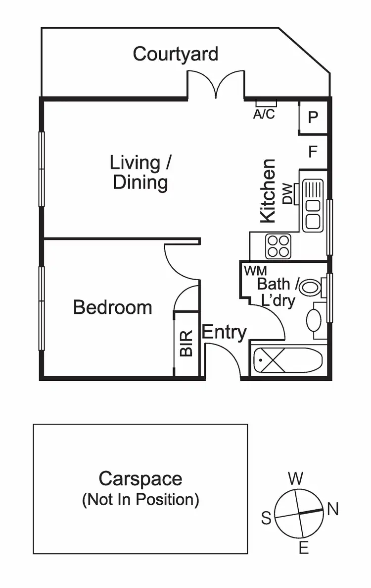Floorplan of Homely apartment listing, 5/77 Westbury Street, St Kilda East VIC 3183