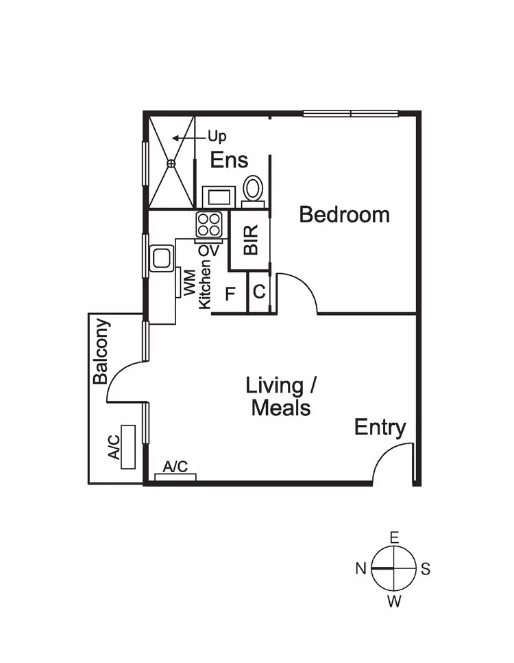 Floorplan of Homely apartment listing, 18/86 Ruskin Street, Elwood VIC 3184