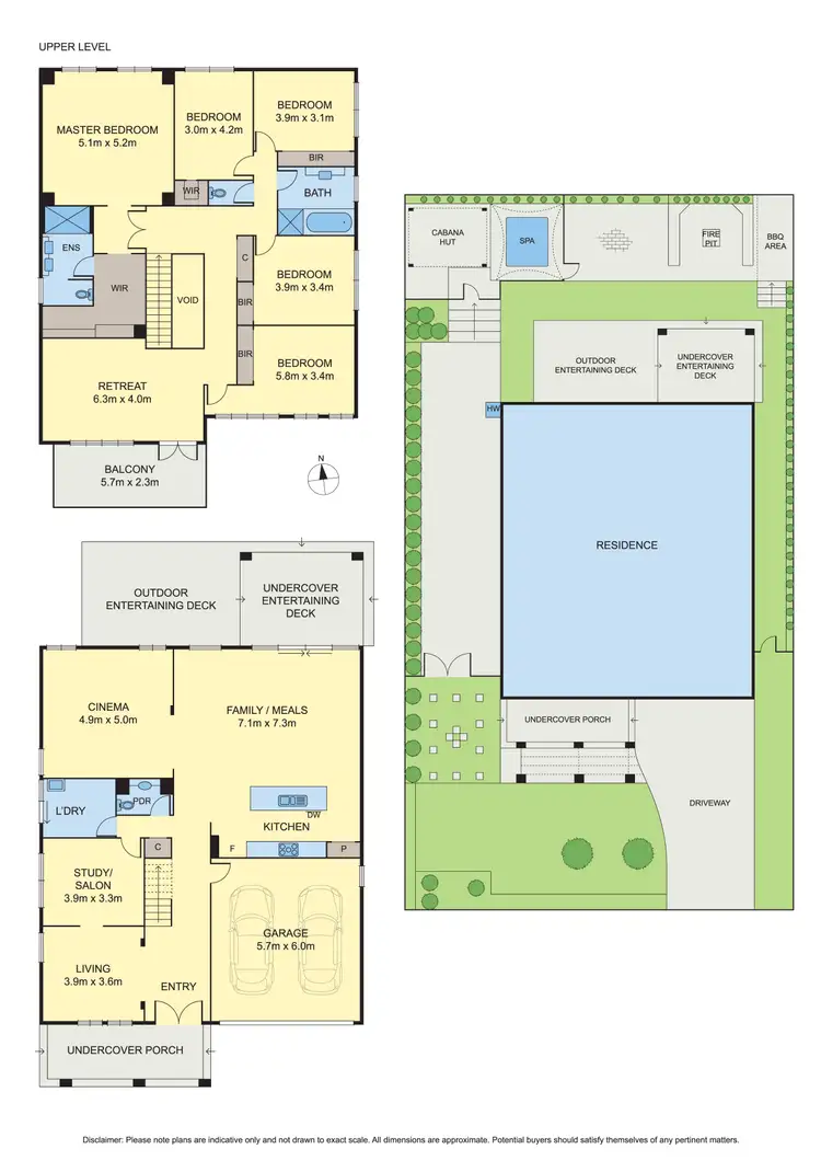 Floorplan of Homely house listing, 4 Pinnacle Views, Doreen VIC 3754
