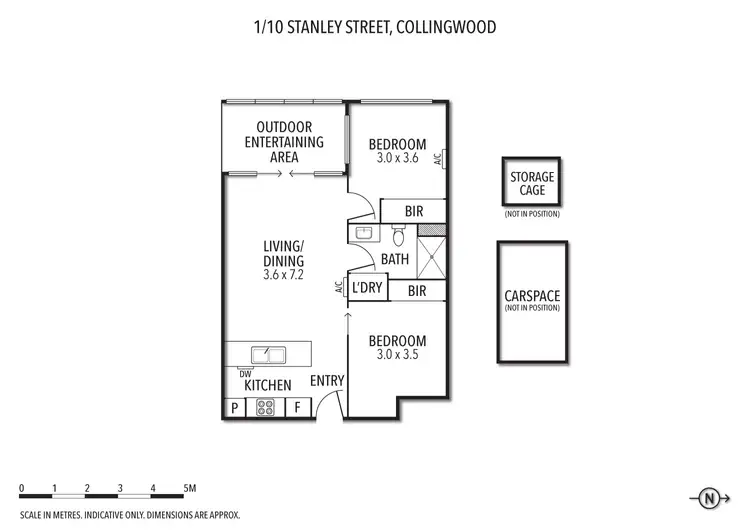 Floorplan of Homely apartment listing, 1/10 Stanley Street, Collingwood VIC 3066