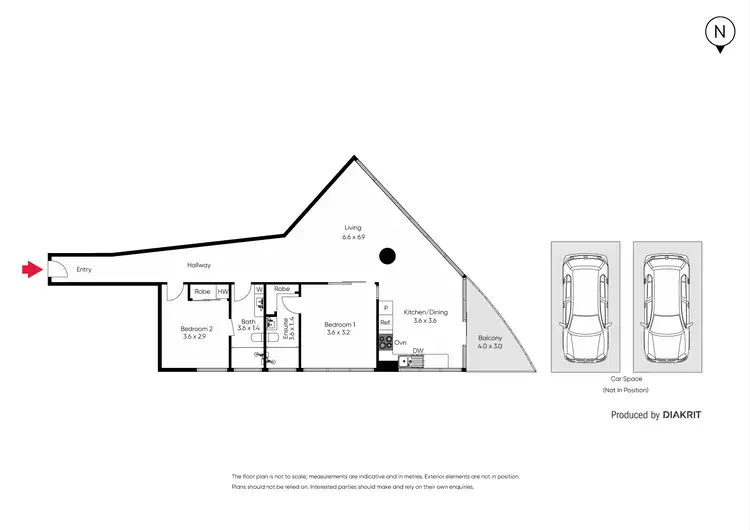 Floorplan of Homely apartment listing, 801/83 Queens Road, Melbourne VIC 3004