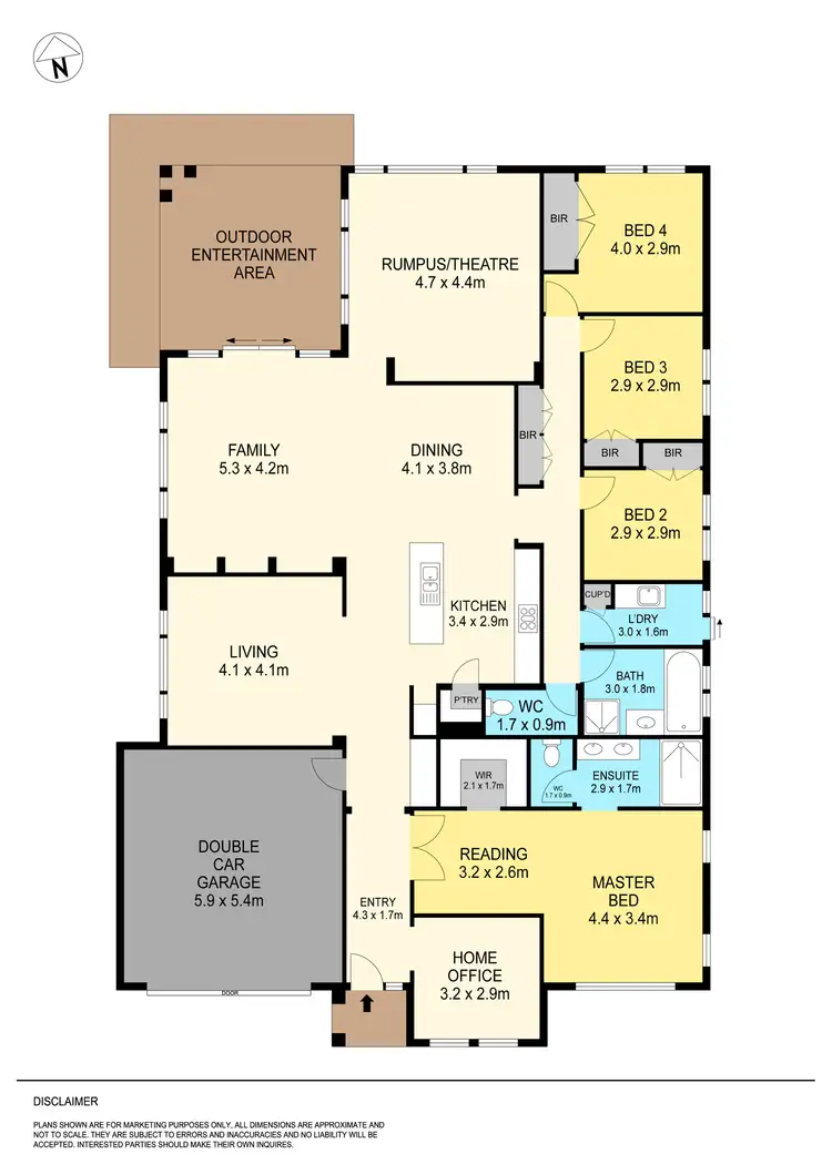 Floorplan of Homely house listing, 3 Baxter Street, Miners Rest VIC 3352
