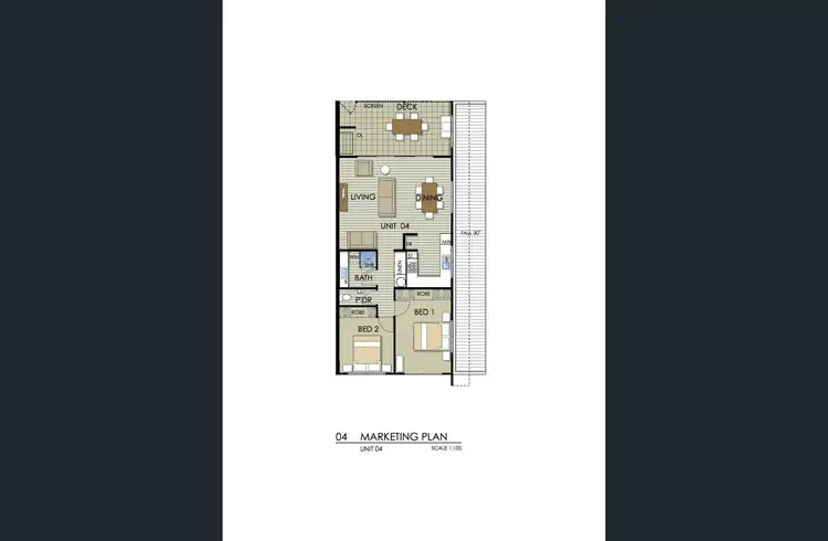 Floorplan of Homely apartment listing, 9/13 Bunya Street, Maleny QLD 4552