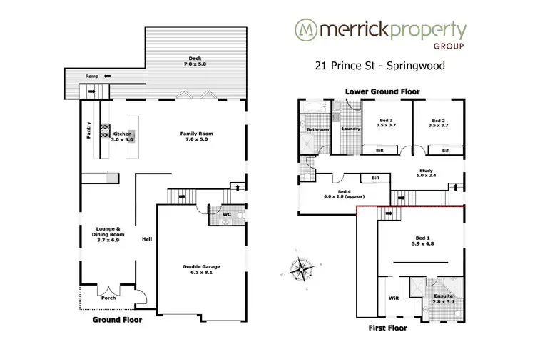 Floorplan of Homely house listing, 21 Prince Street, Springwood NSW 2777