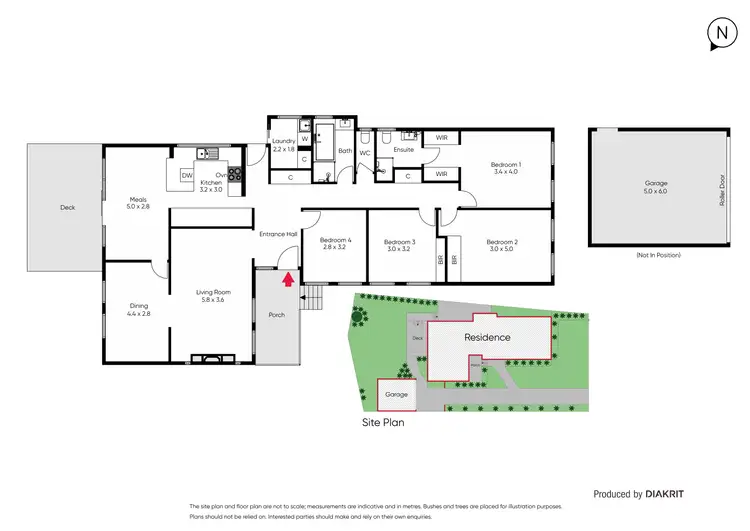 Floorplan of Homely house listing, 5 Lorikeet Court, Frankston VIC 3199