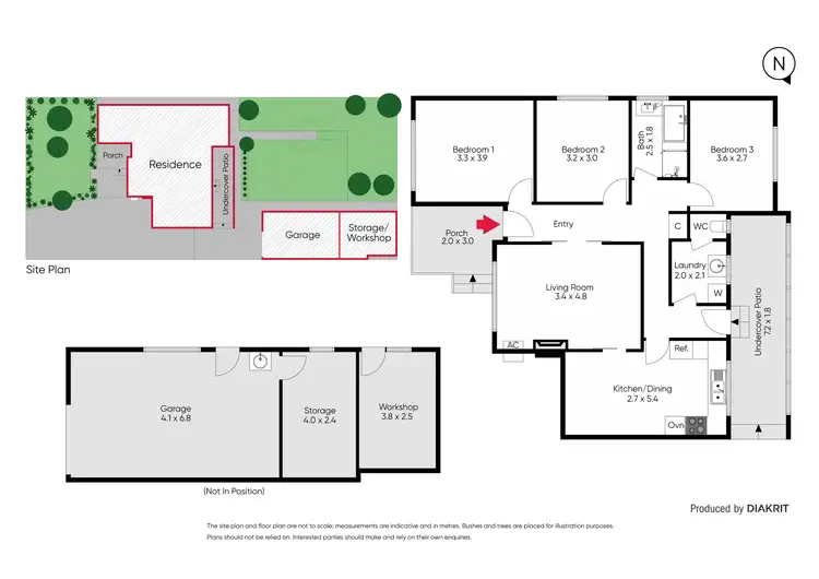 Floorplan of Homely house listing, 122 Mills Street, Altona North VIC 3025