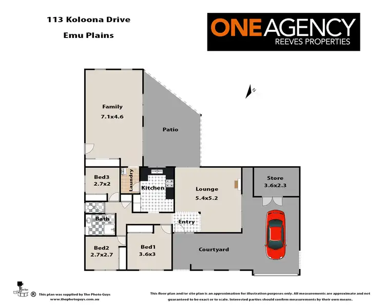 Floorplan of Homely house listing, 113 Koloona Drive, Emu Plains NSW 2750