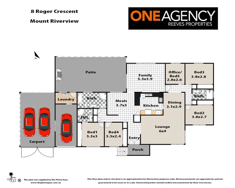 Floorplan of Homely house listing, 8 Roger Crescent, Mount Riverview NSW 2774