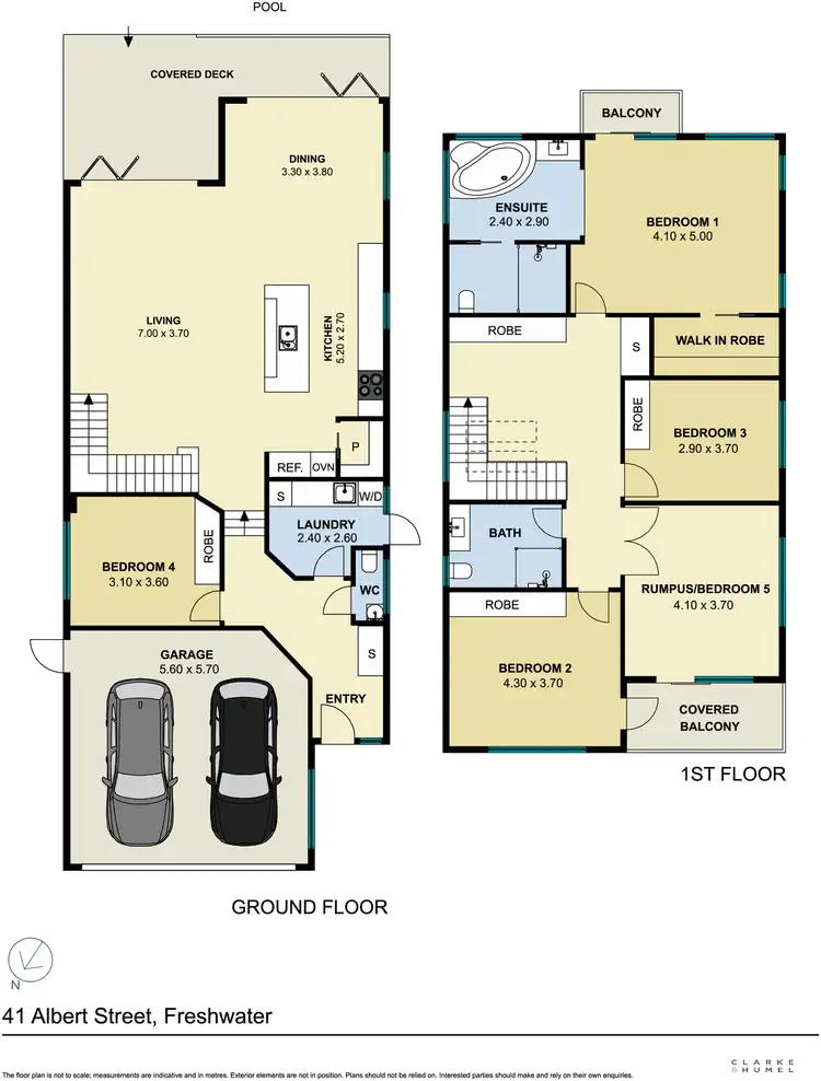 Floorplan of Homely house listing, 41 Albert Street, Freshwater NSW 2096