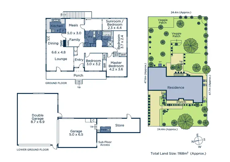 Floorplan of Homely house listing, 20 Glenvale Road, Ringwood North VIC 3134