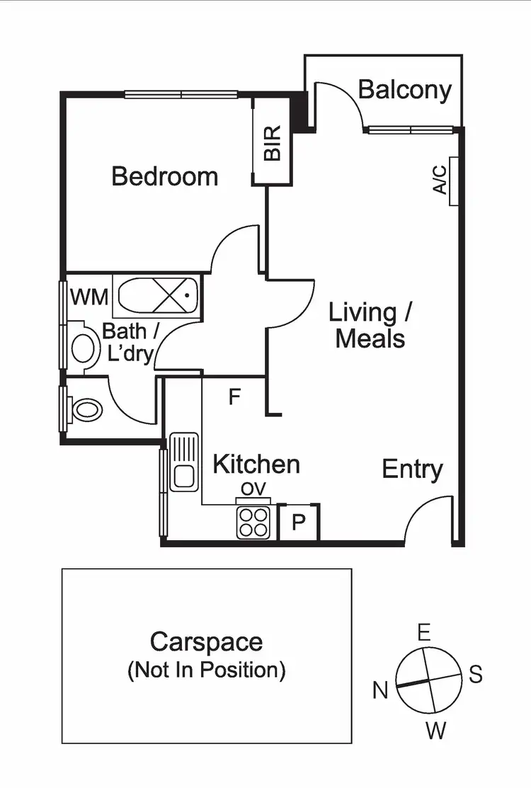 Floorplan of Homely apartment listing, 1/38 Shepparson Avenue, Carnegie VIC 3163
