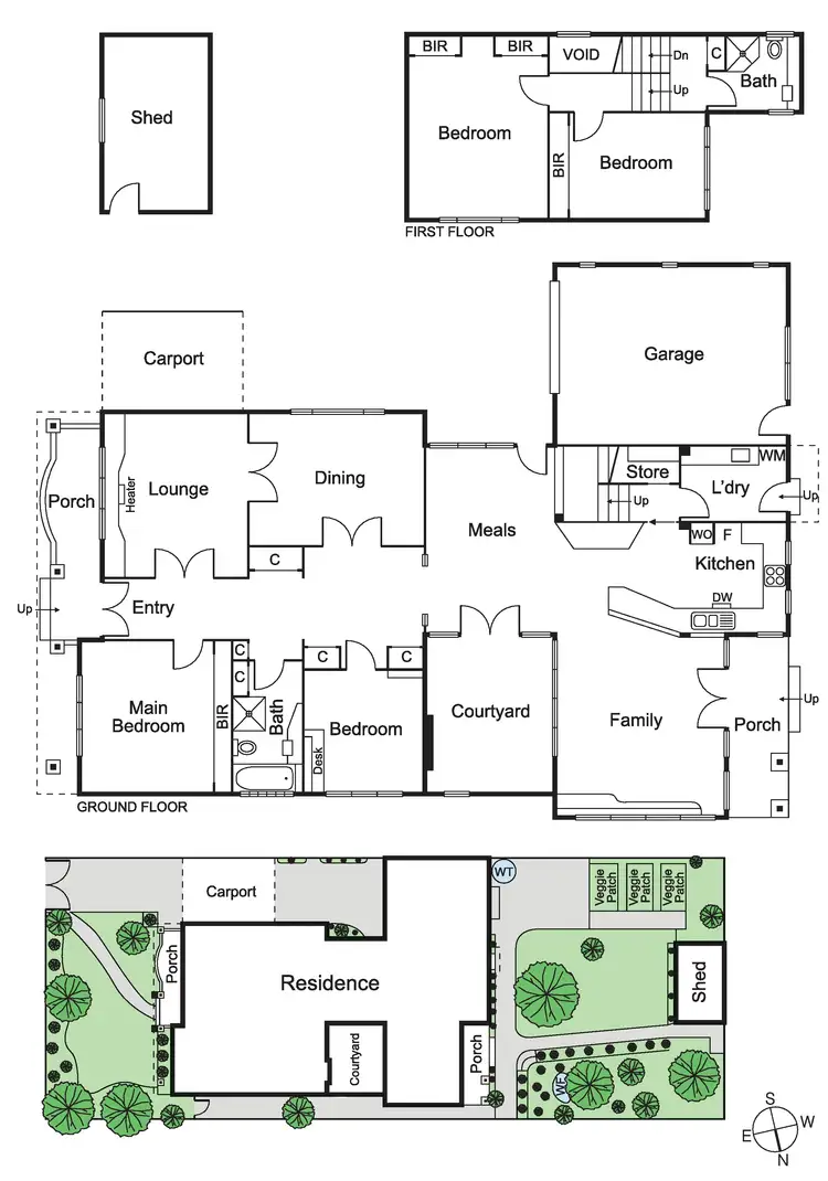 Floorplan of Homely house listing, 11 Moore Street, Caulfield South VIC 3162