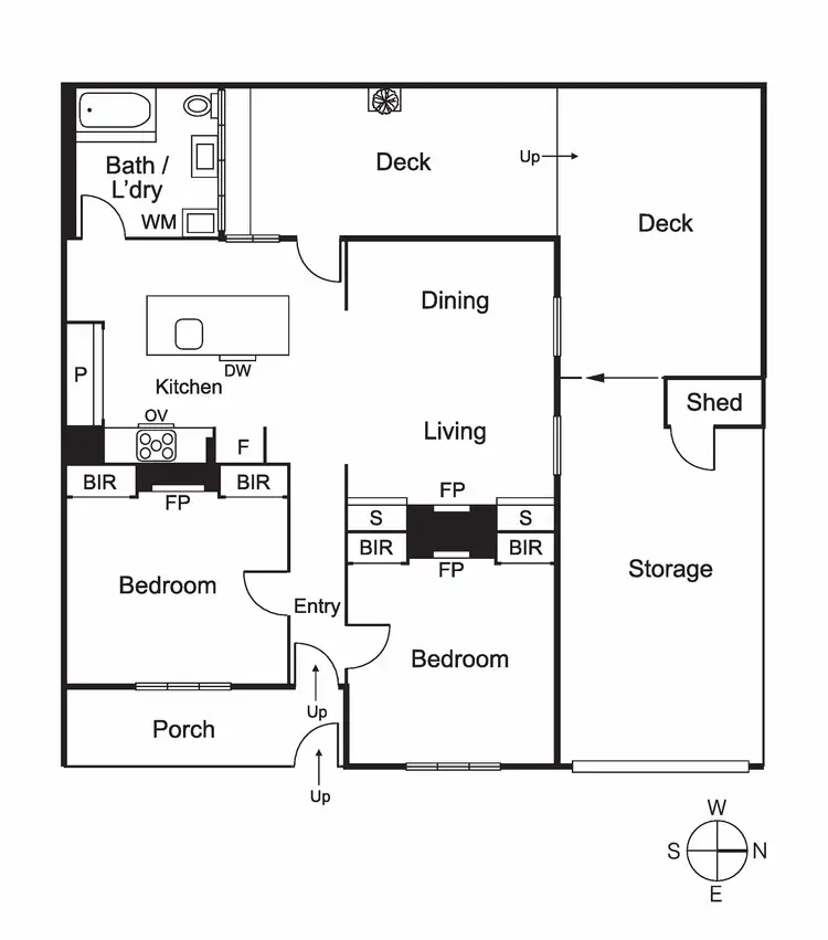 Floorplan of Homely house listing, 1 Hotham Street, St Kilda East VIC 3183
