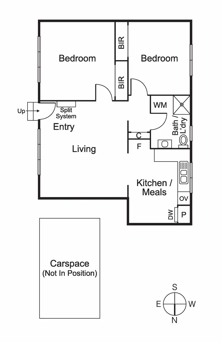 Floorplan of Homely apartment listing, 3/84 Grosvenor Street, St Kilda East VIC 3183