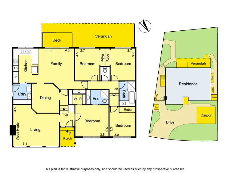 Floorplan of Homely house listing, 56 Allumba Drive, St Helena VIC 3088