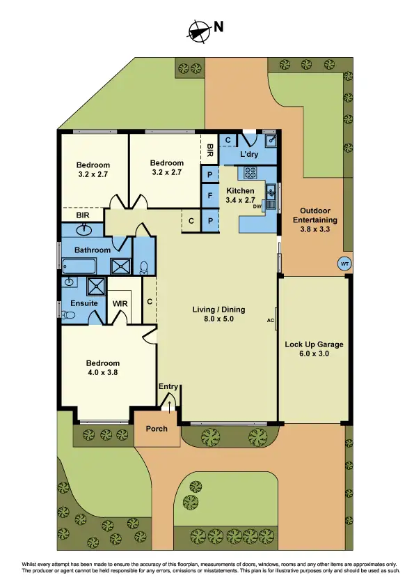 Floorplan of Homely house listing, 1/7 Gordon Street, Newport VIC 3015