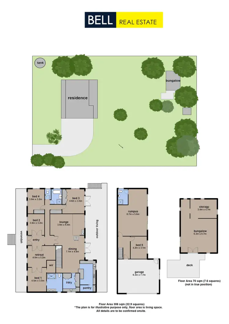 Floorplan of Homely house listing, 5 Ornata Road, Mount Dandenong VIC 3767