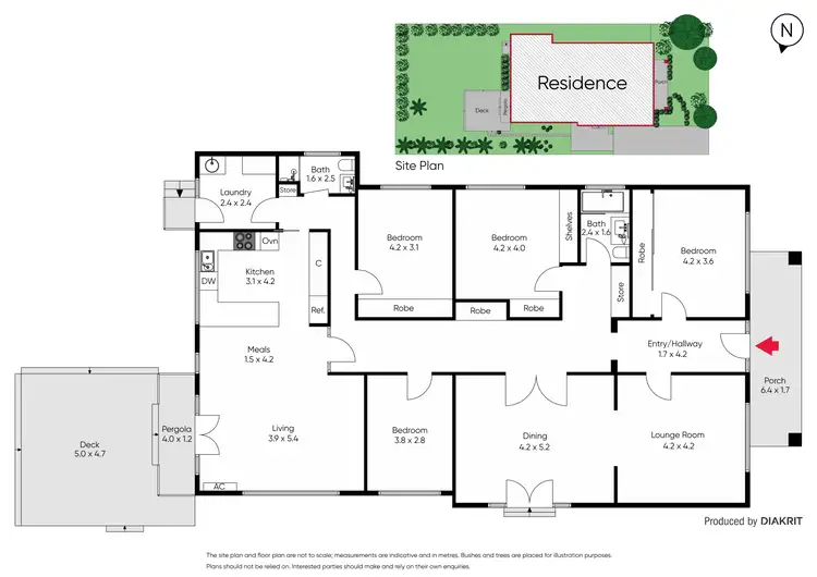 Floorplan of Homely house listing, 54 Hughes Street, Malvern East VIC 3145