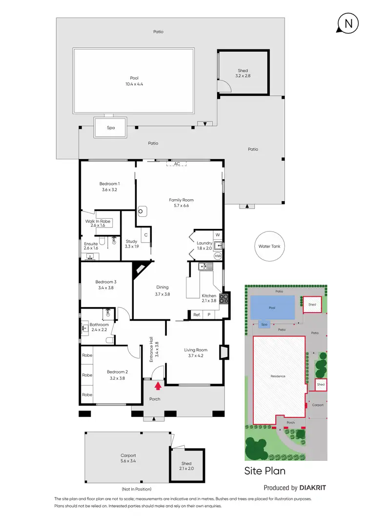 Floorplan of Homely house listing, 18 Tolls Avenue, Mentone VIC 3194