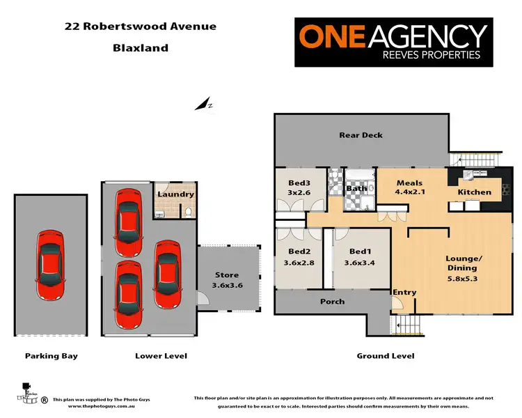 Floorplan of Homely house listing, 22 Robertswood Avenue, Blaxland NSW 2774