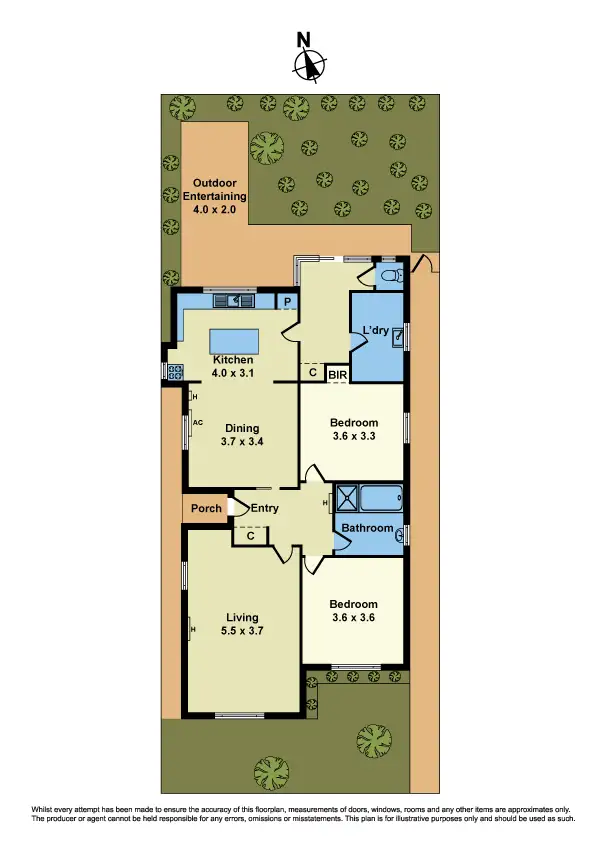 Floorplan of Homely house listing, 92 Wilkins Street, Newport VIC 3015