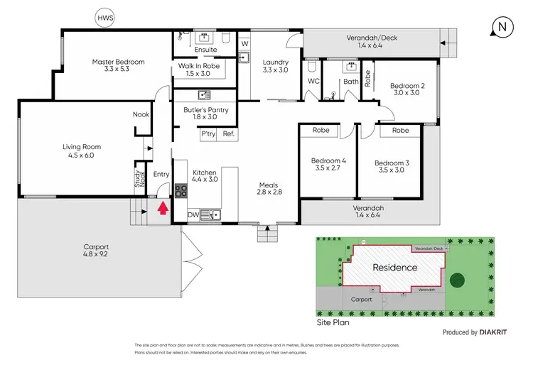 Floorplan of Homely house listing, 13 Westcott Parade, Rockbank VIC 3335