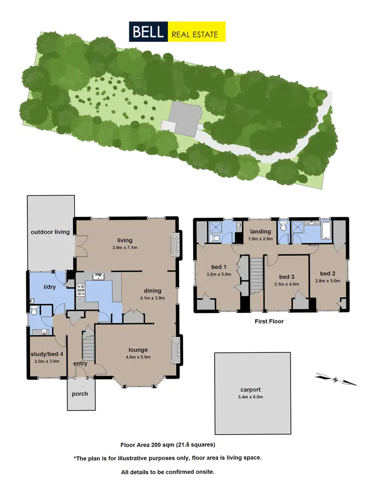 Floorplan of Homely house listing, 15 Stanley Street, Olinda VIC 3788