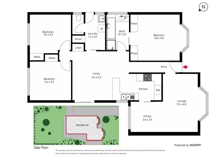 Floorplan of Homely house listing, 85 Kurunjang Drive, Kurunjang VIC 3337
