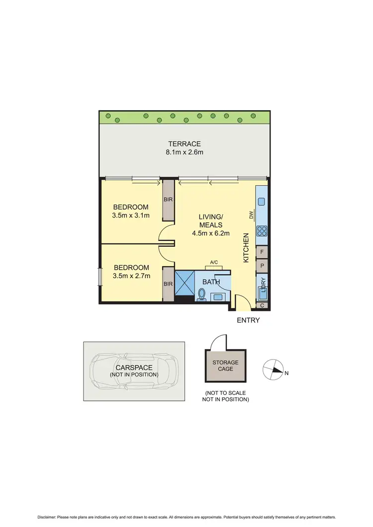 Floorplan of Homely apartment listing, 306/71 Canterbury Street, Richmond VIC 3121