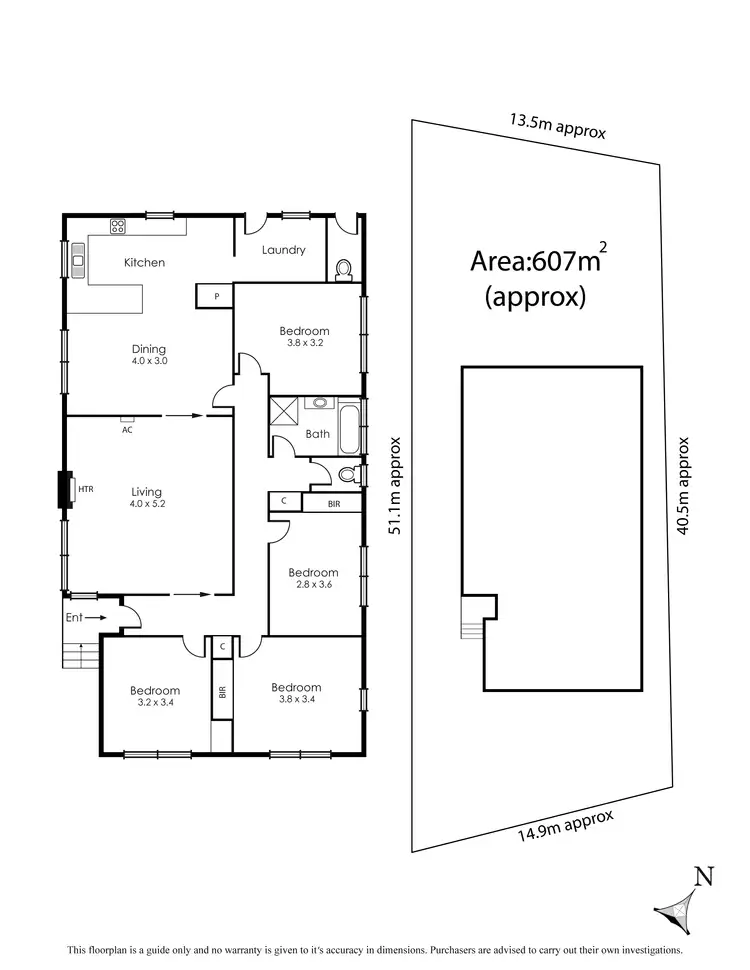 Floorplan of Homely house listing, 1 Warrigal Road, Mentone VIC 3194