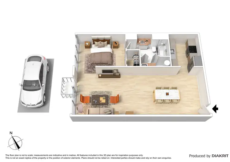 Floorplan of Homely apartment listing, 18/1 St Kilda Road, St Kilda VIC 3182