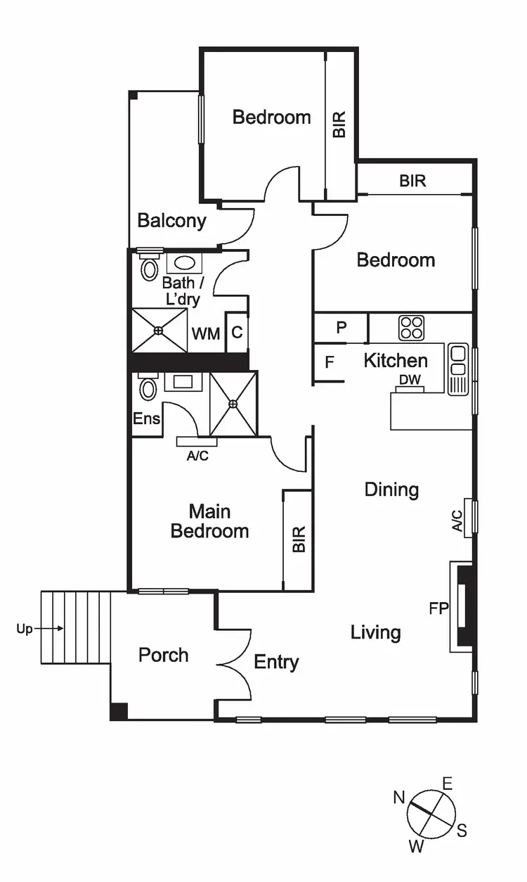 Floorplan of Homely apartment listing, 7/24 Tennyson Street, Elwood VIC 3184