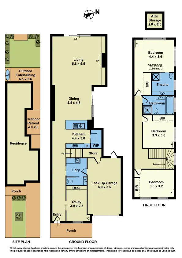 Floorplan of Homely house listing, 7A Arras Street, Spotswood VIC 3015