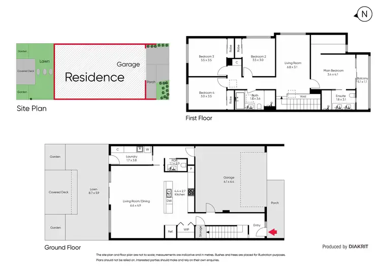 Floorplan of Homely townhouse listing, 20 Fairview Drive, Cheltenham VIC 3192