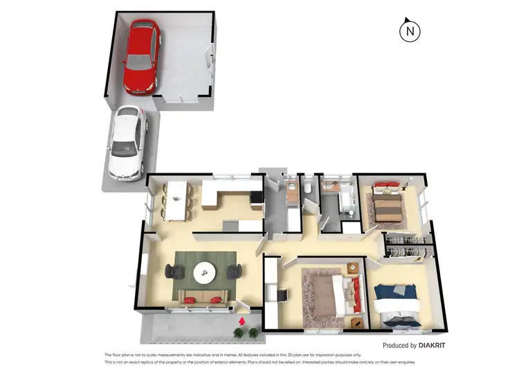 Floorplan of Homely house listing, 2 Samann Court, Mount Clear VIC 3350