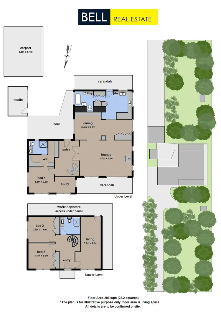 Floorplan of Homely house listing, 20 Range Road, Olinda VIC 3788