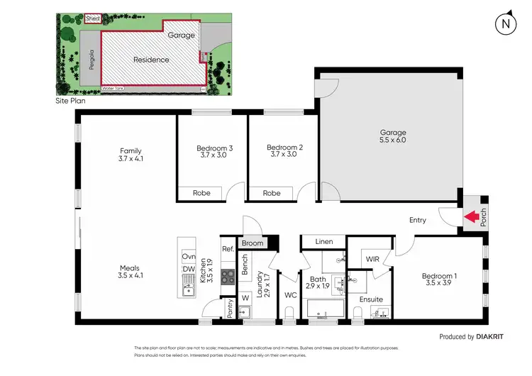 Floorplan of Homely house listing, 547 Morris Road, Truganina VIC 3029