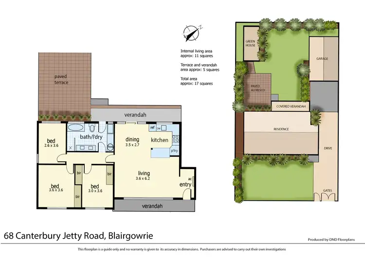 Floorplan of Homely house listing, 68 Canterbury Jetty Road, Blairgowrie VIC 3942