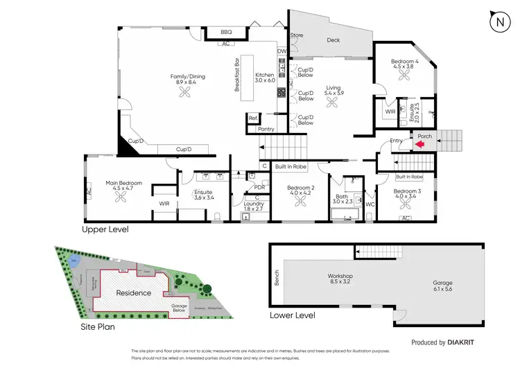 Floorplan of Homely house listing, 8 Kennedy Street, Blairgowrie VIC 3942