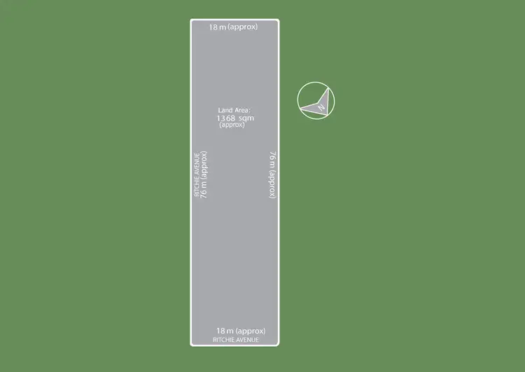 Floorplan of Homely land listing, 7 Ritchie Avenue, Blairgowrie VIC 3942