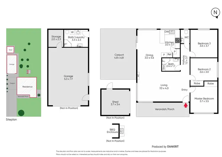Floorplan of Homely house listing, 13 The Glen, Rye VIC 3941