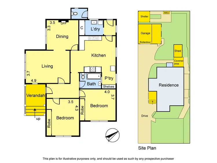 Floorplan of Homely house listing, 15 Greensborough Road, Rosanna VIC 3084