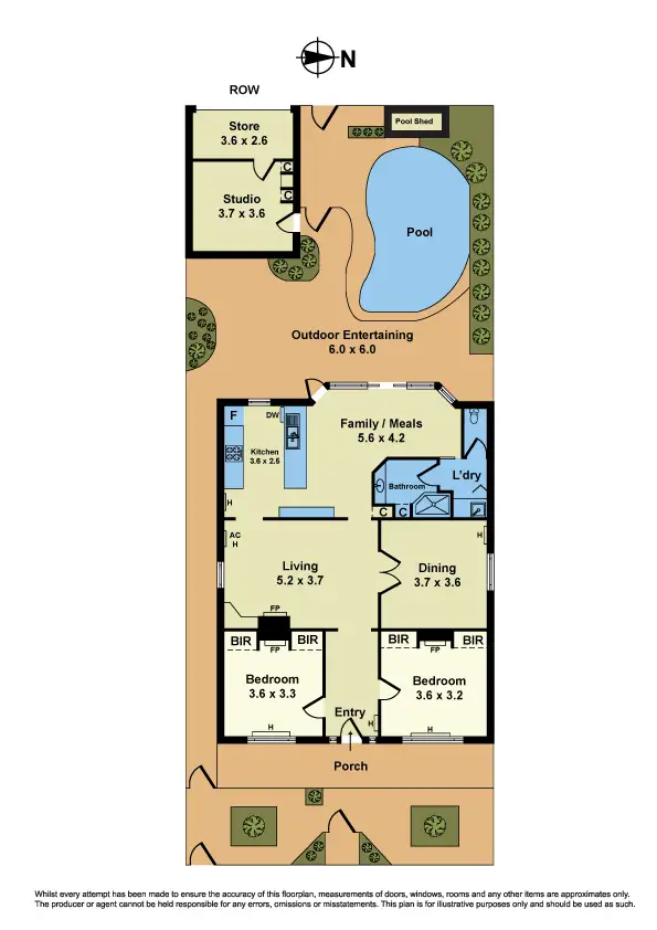 Floorplan of Homely house listing, 9 James Street, Williamstown VIC 3016
